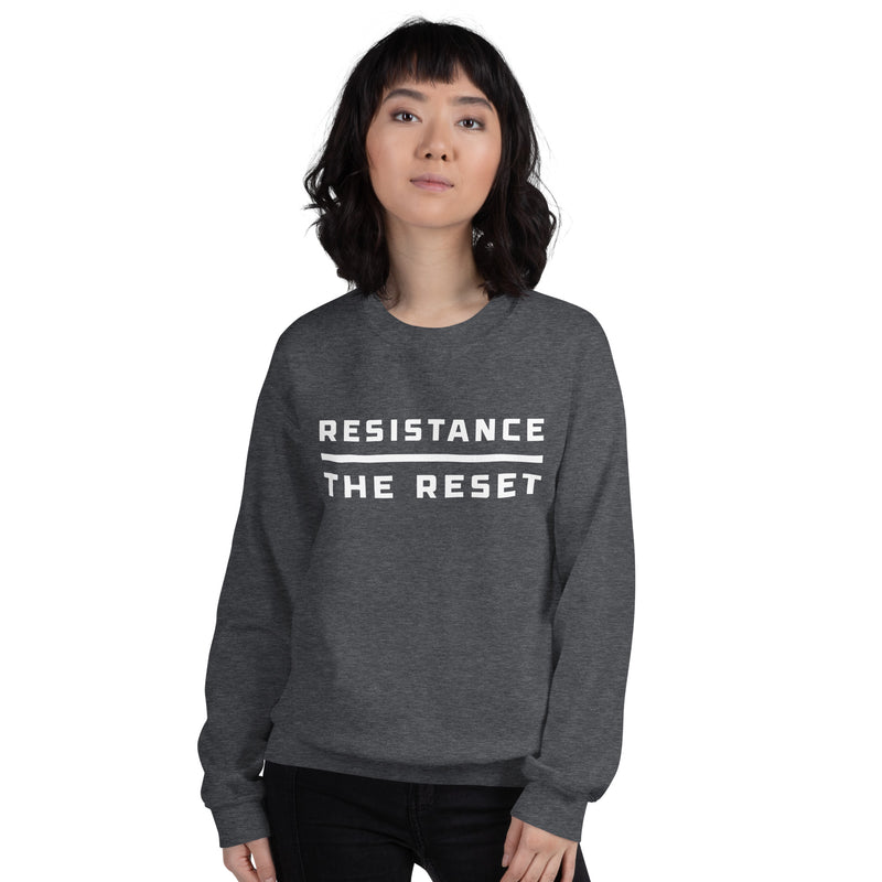 Load image into Gallery viewer, Resistance Over the Reset Unisex Sweatshirt