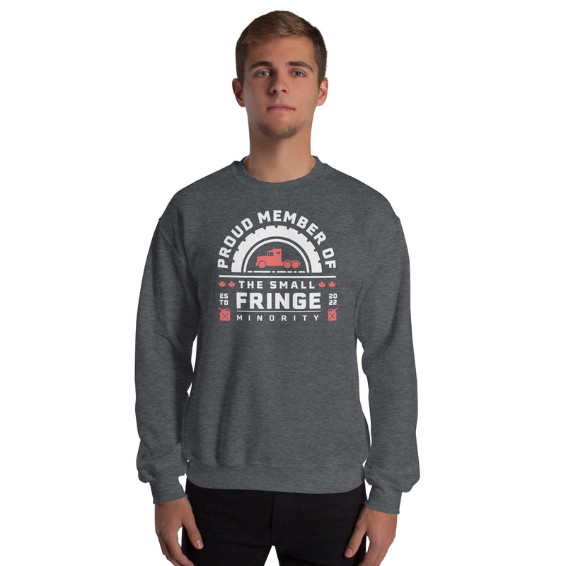 Load image into Gallery viewer, Proud Member of the Small Fringe Minority Unisex Sweatshirt