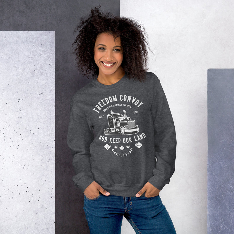 Load image into Gallery viewer, Trucking Against Tyranny Unisex Sweatshirt