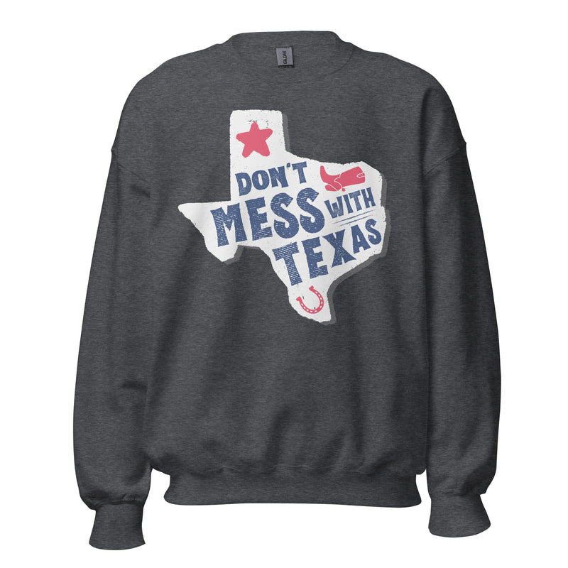 Load image into Gallery viewer, Don't Mess With Texas Unisex Sweatshirt