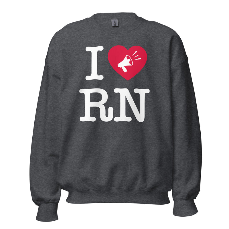 Load image into Gallery viewer, I Heart R.N. Unisex Sweatshirt
