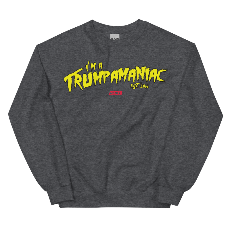Load image into Gallery viewer, I'm A Trumpamaniac II Unisex Sweatshirt