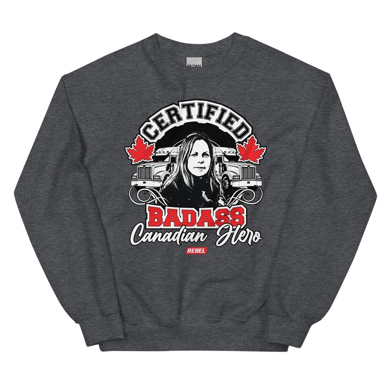 Load image into Gallery viewer, Certified Badass Tamara Unisex Sweatshirt