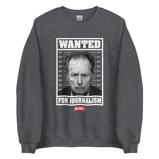 Wanted For Journalism Unisex Sweatshirt
