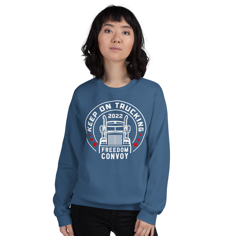 Load image into Gallery viewer, Keep On Trucking Unisex Sweatshirt