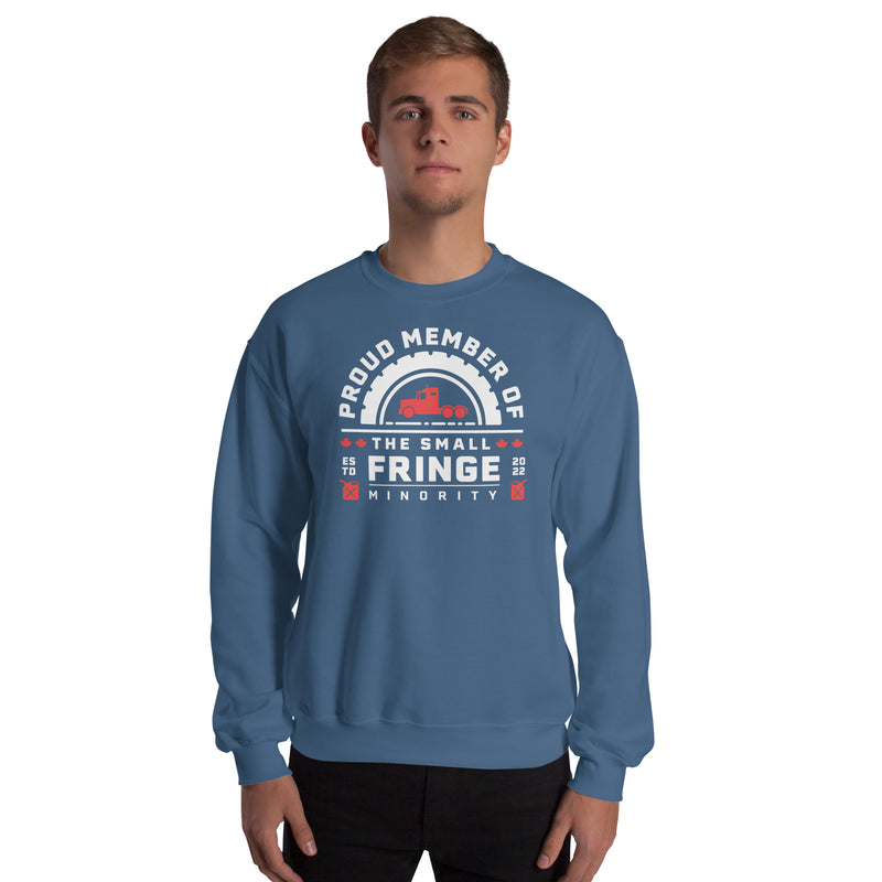 Load image into Gallery viewer, Proud Member of the Small Fringe Minority Unisex Sweatshirt