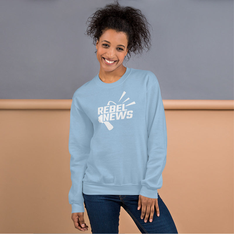 Load image into Gallery viewer, Rebel News Horn Logo Unisex Sweatshirt