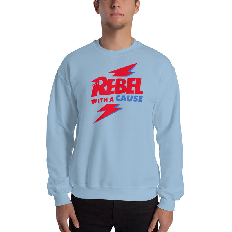 Load image into Gallery viewer, Rebel With A Cause Lightning Unisex Sweatshirt
