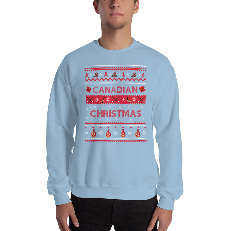 Load image into Gallery viewer, Canadian Christmas Unisex Sweatshirt