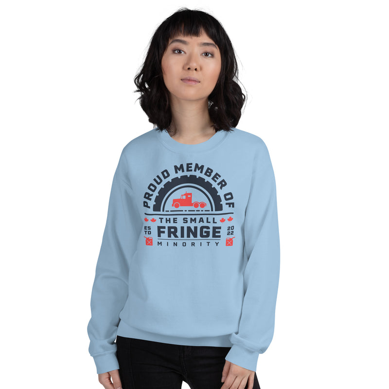 Load image into Gallery viewer, Proud Member of the Small Fringe Minority Unisex Sweatshirt