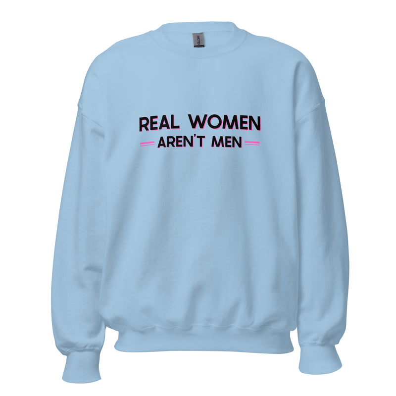 Load image into Gallery viewer, Real Women Aren't Men Unisex Sweatshirt