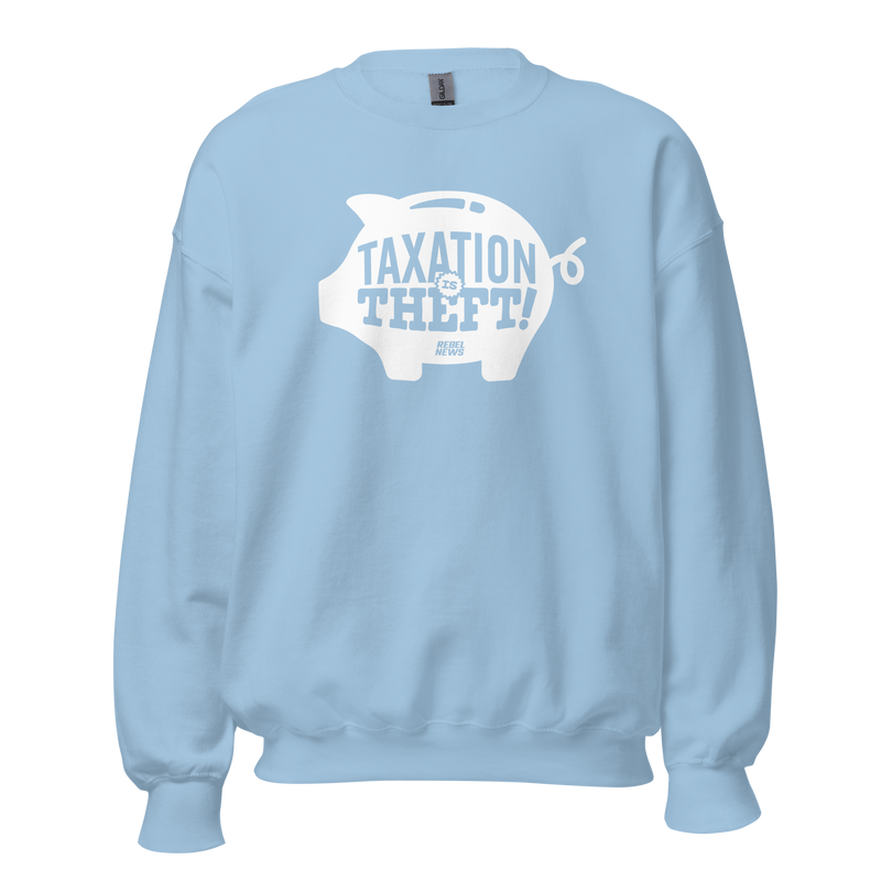 Load image into Gallery viewer, Taxation is Theft Unisex Sweatshirt