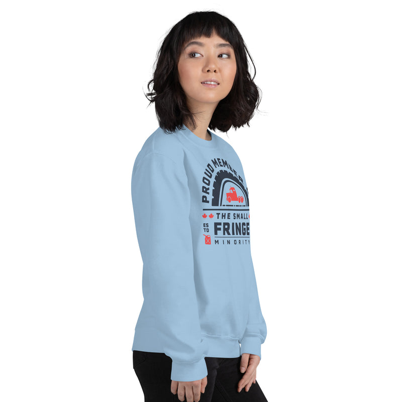 Load image into Gallery viewer, Proud Member of the Small Fringe Minority Unisex Sweatshirt