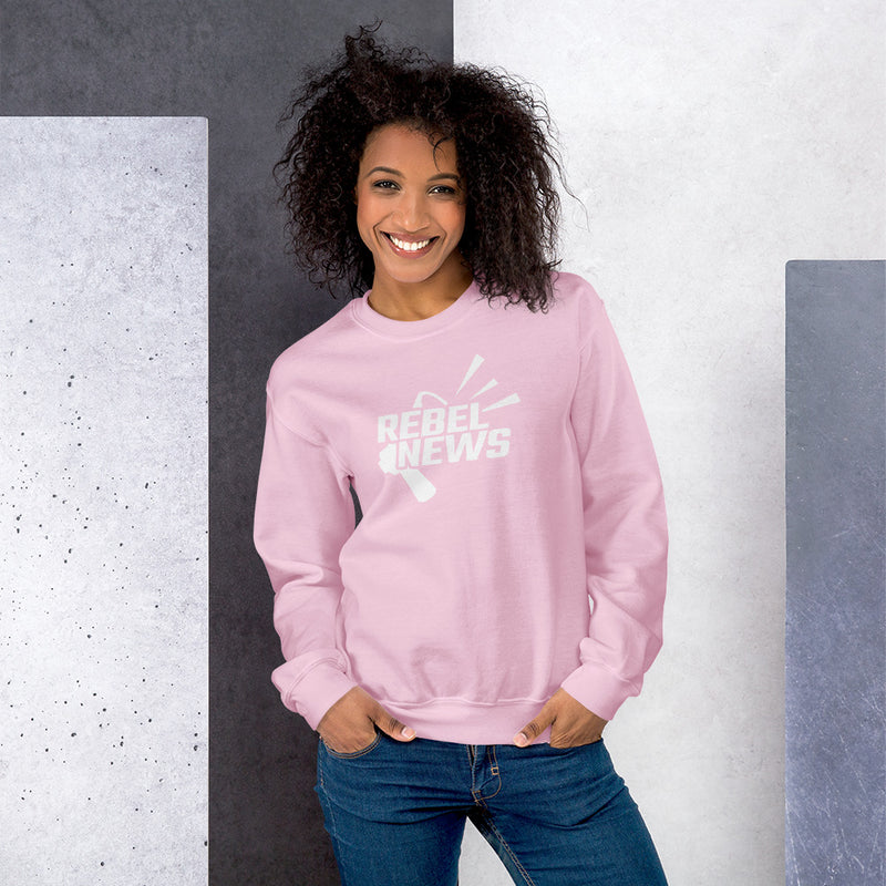 Load image into Gallery viewer, Rebel News Horn Logo Unisex Sweatshirt