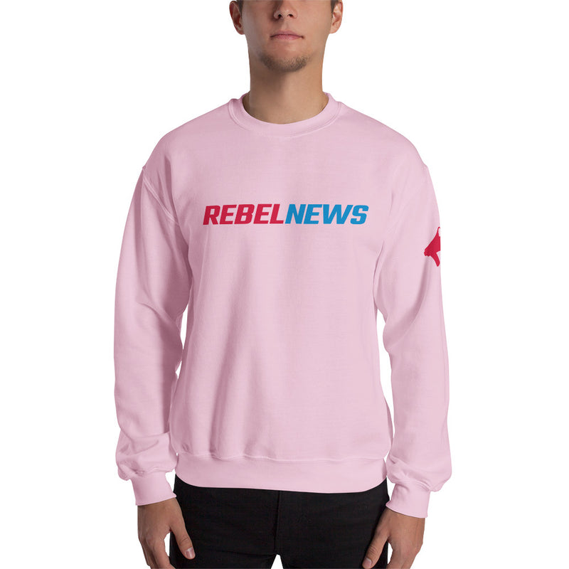 Load image into Gallery viewer, Rebel News Typography Logo Unisex Sweatshirt