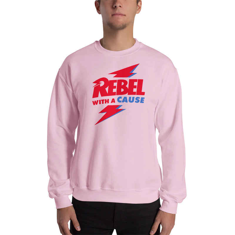 Load image into Gallery viewer, Rebel With A Cause Lightning Unisex Sweatshirt