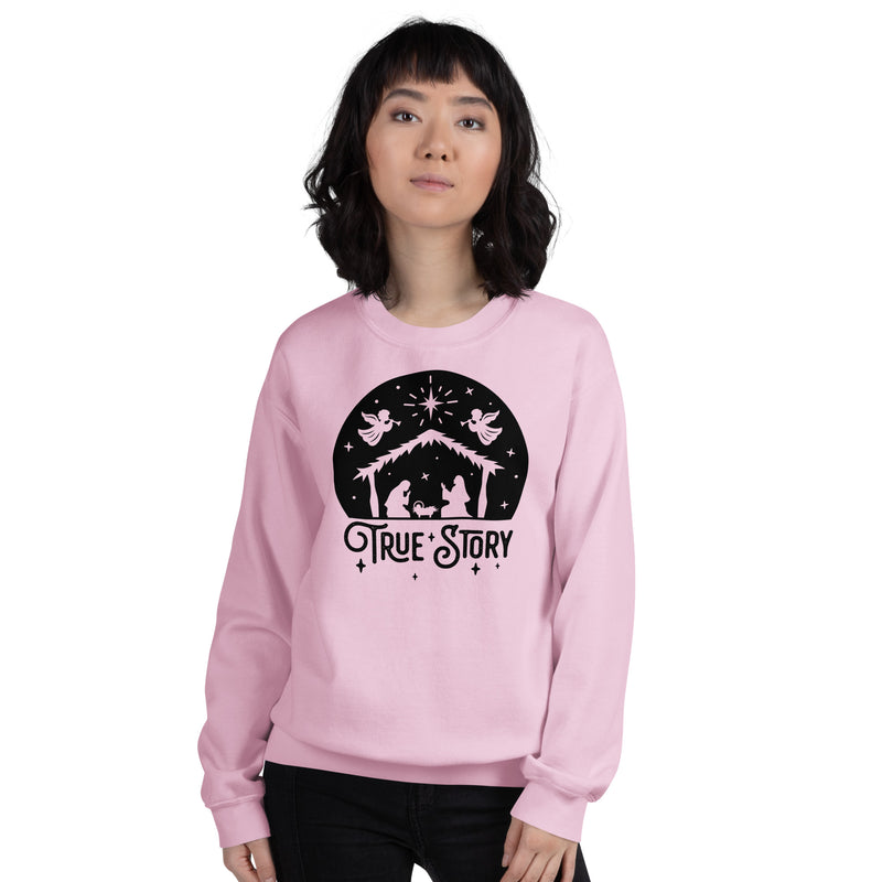 Load image into Gallery viewer, True Story Nativity Unisex Sweatshirt
