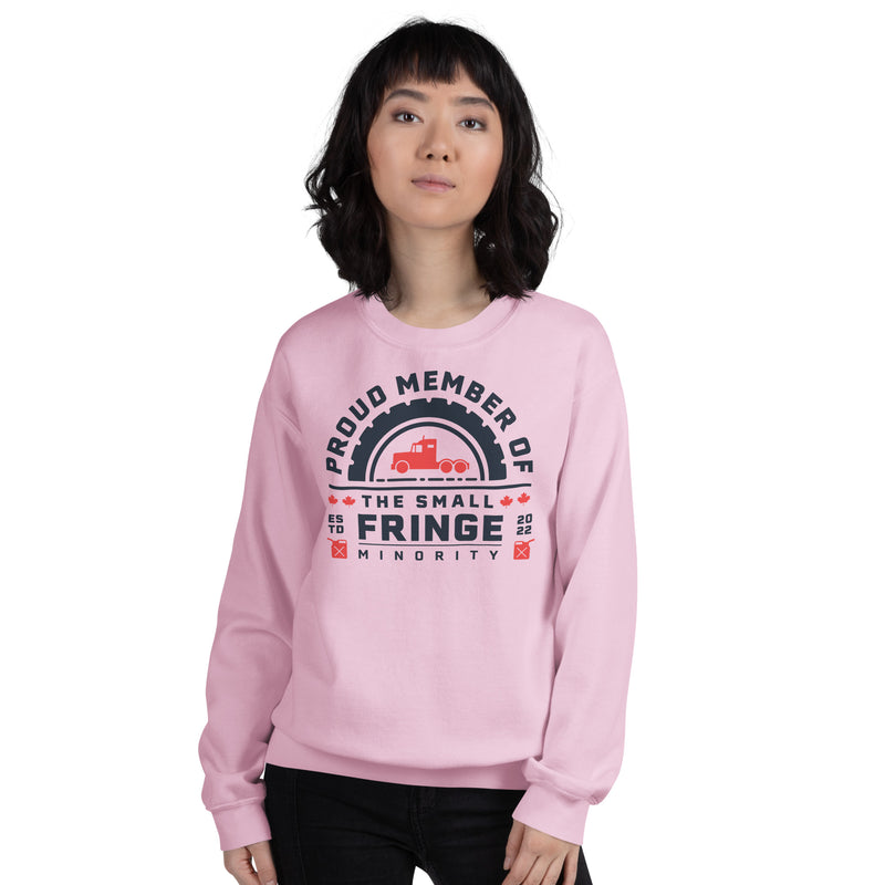 Load image into Gallery viewer, Proud Member of the Small Fringe Minority Unisex Sweatshirt