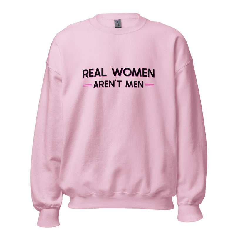 Load image into Gallery viewer, Real Women Aren't Men Unisex Sweatshirt