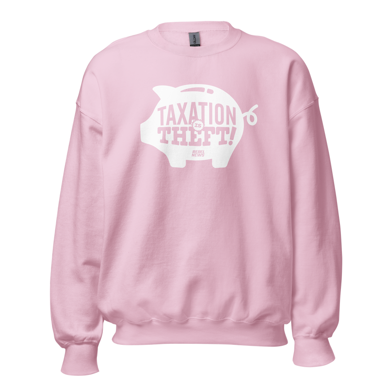 Load image into Gallery viewer, Taxation is Theft Unisex Sweatshirt