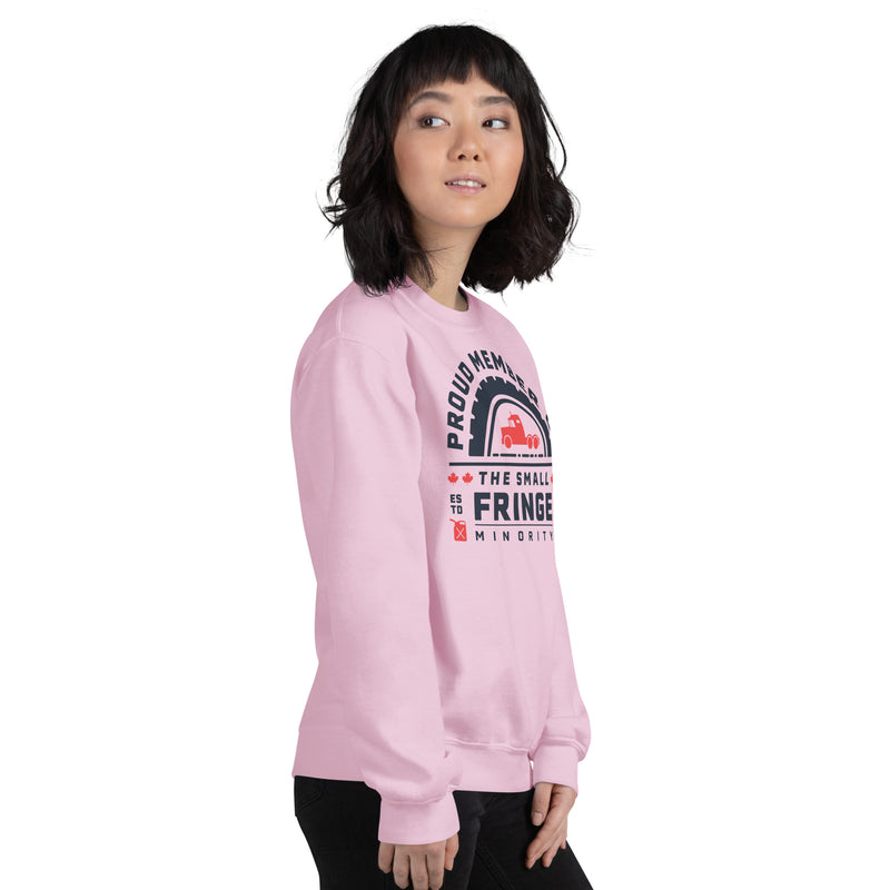 Load image into Gallery viewer, Proud Member of the Small Fringe Minority Unisex Sweatshirt