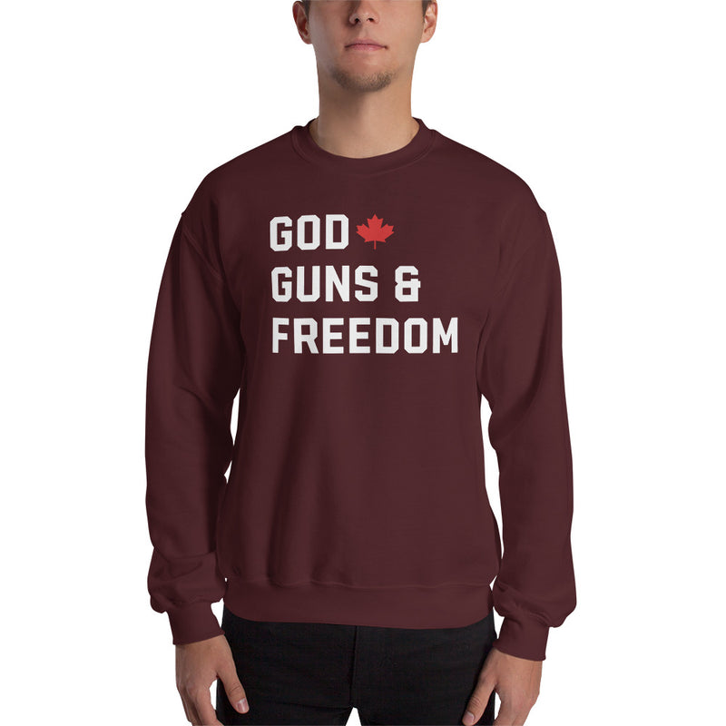 Load image into Gallery viewer, God, Guns & Freedom Canada Unisex Sweatshirt