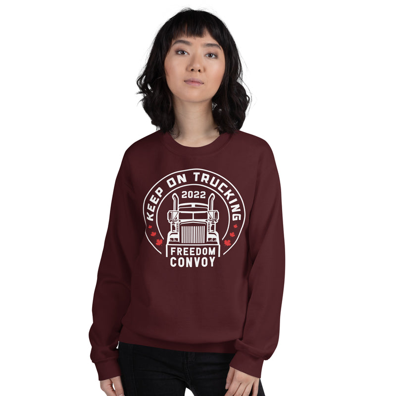 Load image into Gallery viewer, Keep On Trucking Unisex Sweatshirt