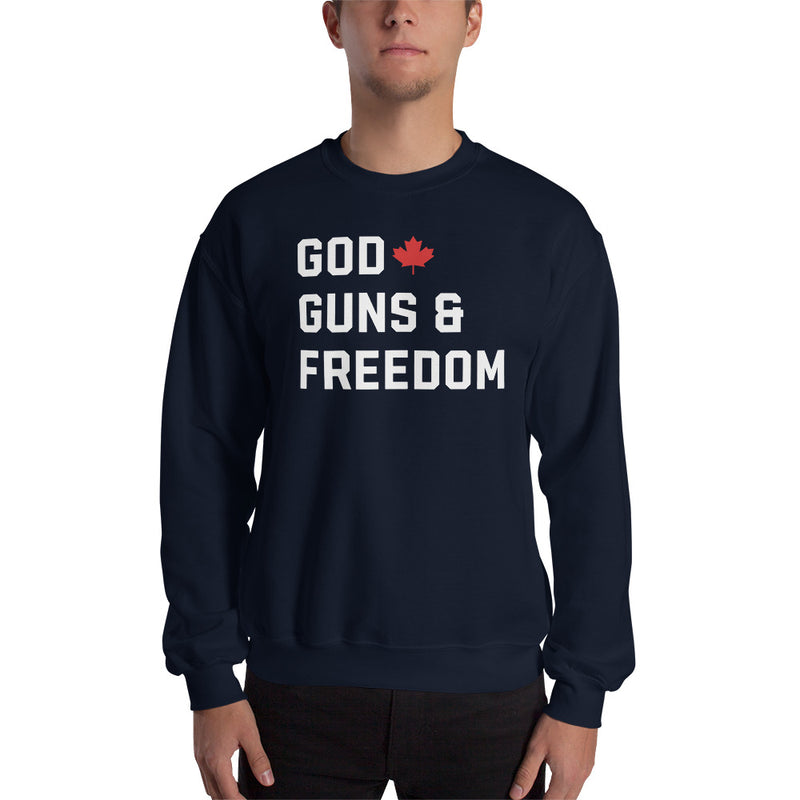 Load image into Gallery viewer, God, Guns & Freedom Canada Unisex Sweatshirt