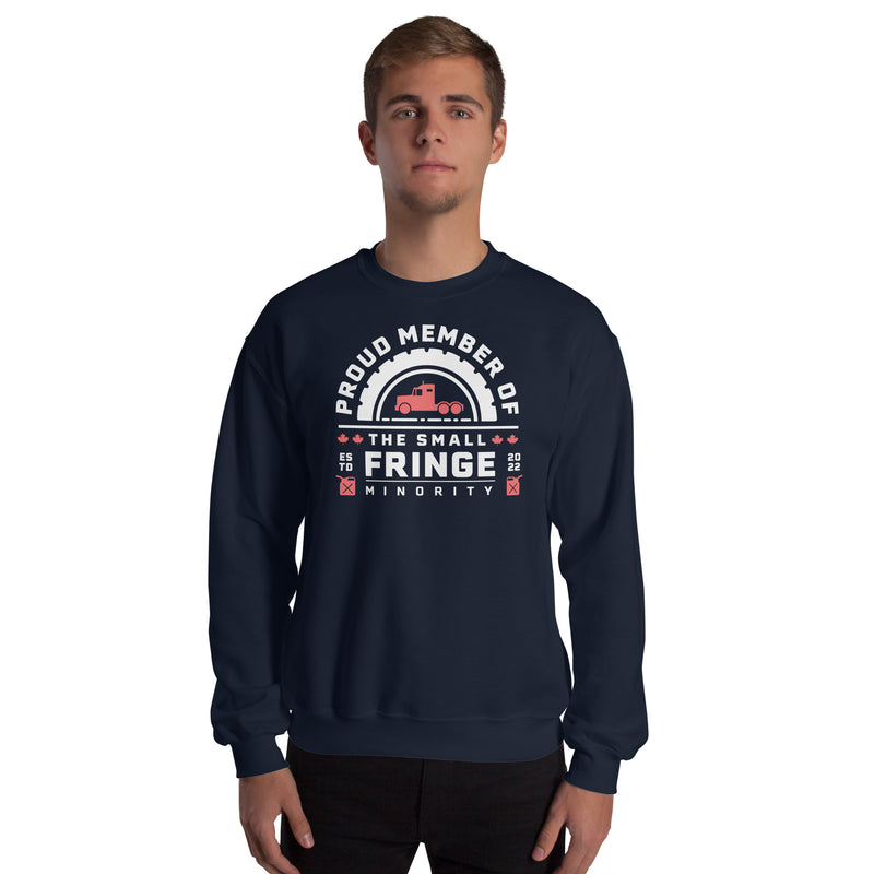 Load image into Gallery viewer, Proud Member of the Small Fringe Minority Unisex Sweatshirt