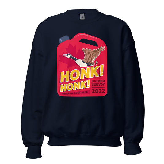 Honk! Honk! Jerrycan Goose Unisex Sweatshirt