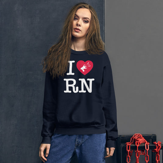 I Heart R.N. Unisex Sweatshirt