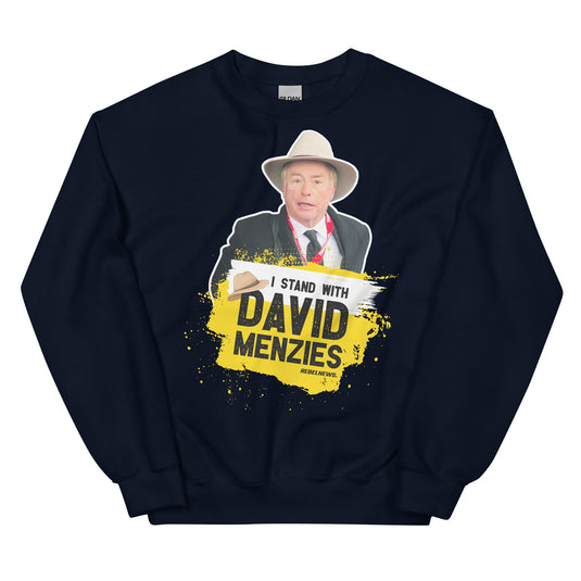 I Stand With David Unisex Sweatshirt