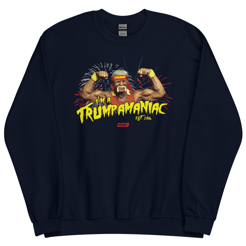 Load image into Gallery viewer, I'm A Trumpamaniac Unisex Sweatshirt