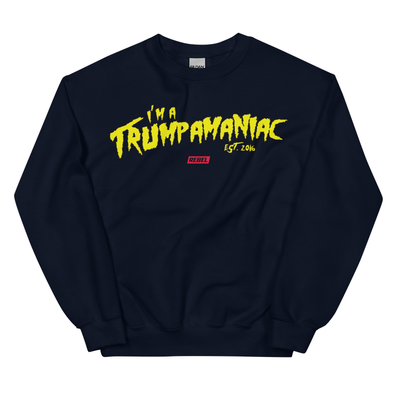 Load image into Gallery viewer, I'm A Trumpamaniac II Unisex Sweatshirt