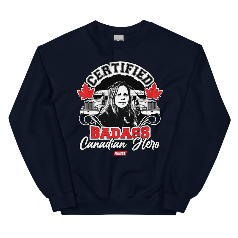 Load image into Gallery viewer, Certified Badass Tamara Unisex Sweatshirt