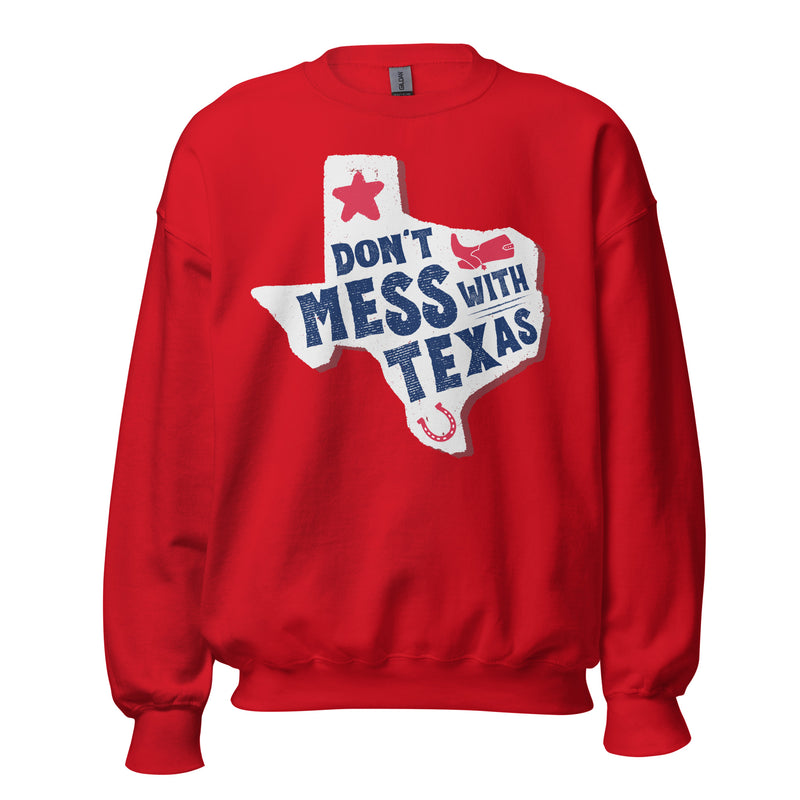 Load image into Gallery viewer, Don't Mess With Texas Unisex Sweatshirt