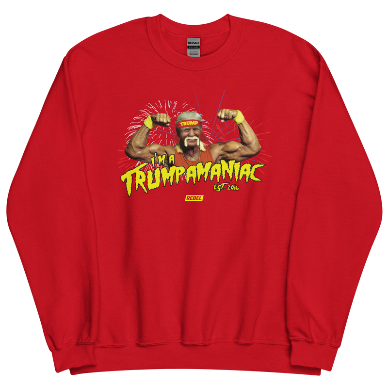 Load image into Gallery viewer, I'm A Trumpamaniac Unisex Sweatshirt