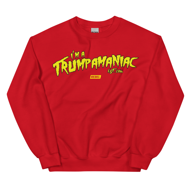 Load image into Gallery viewer, I'm A Trumpamaniac II Unisex Sweatshirt