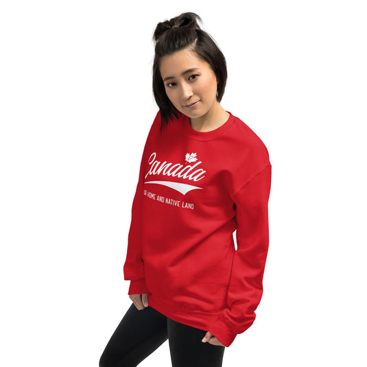 Canada Home and Native Land Unisex Sweatshirt