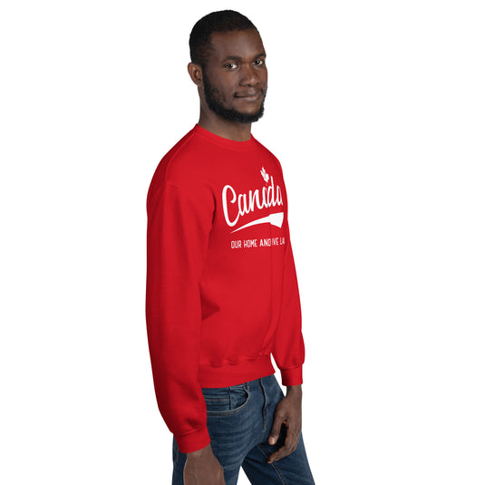 Canada Home and Native Land Unisex Sweatshirt
