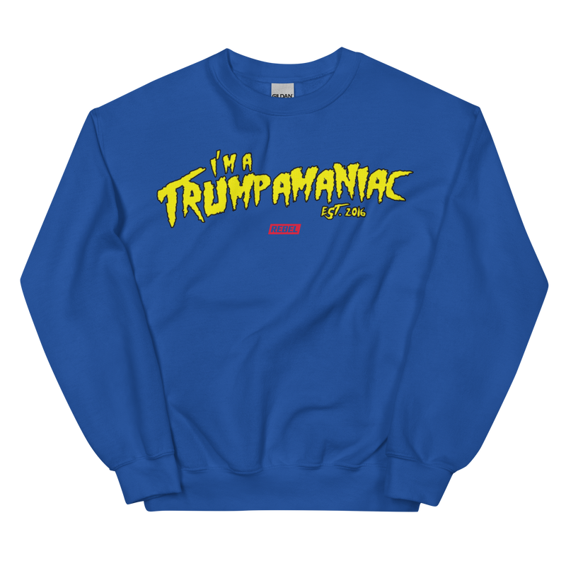 Load image into Gallery viewer, I'm A Trumpamaniac II Unisex Sweatshirt