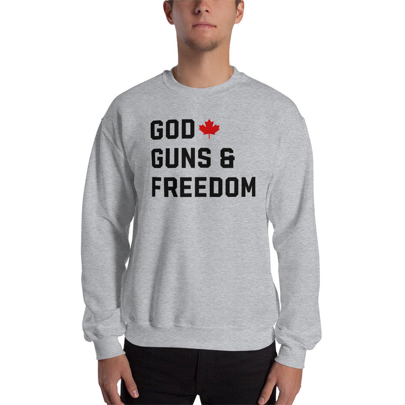 Load image into Gallery viewer, God, Guns & Freedom Canada Unisex Sweatshirt