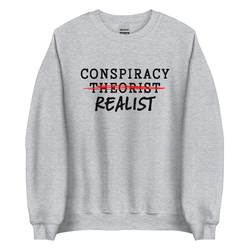 Load image into Gallery viewer, Conspiracy Realist Unisex Sweatshirt