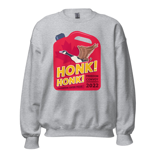 Honk! Honk! Jerrycan Goose Unisex Sweatshirt