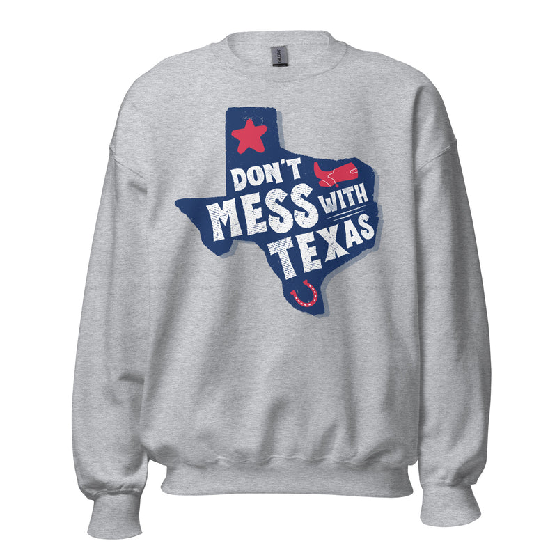 Load image into Gallery viewer, Don't Mess With Texas Unisex Sweatshirt