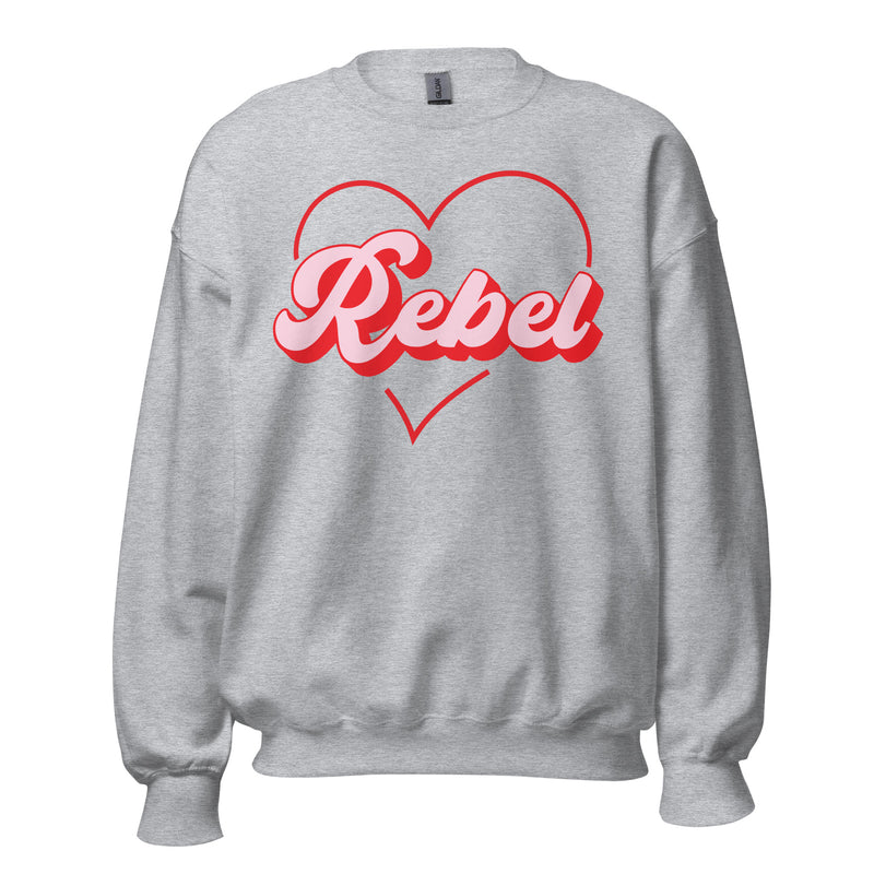 Load image into Gallery viewer, Rebel At Heart Unisex Sweatshirt