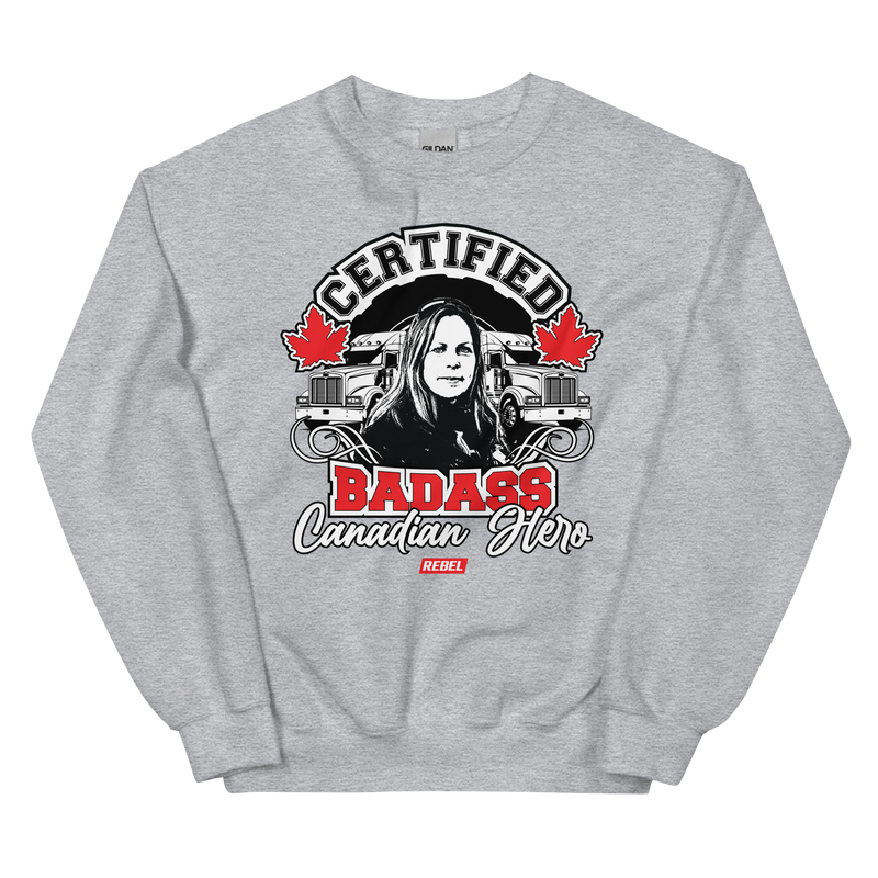 Load image into Gallery viewer, Certified Badass Tamara Unisex Sweatshirt