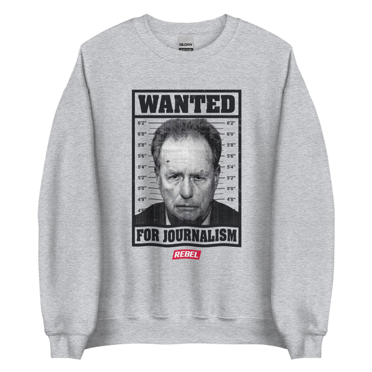 Wanted For Journalism Unisex Sweatshirt