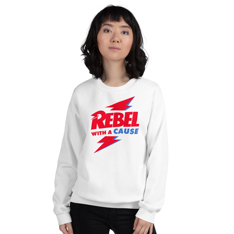 Load image into Gallery viewer, Rebel With A Cause Lightning Unisex Sweatshirt