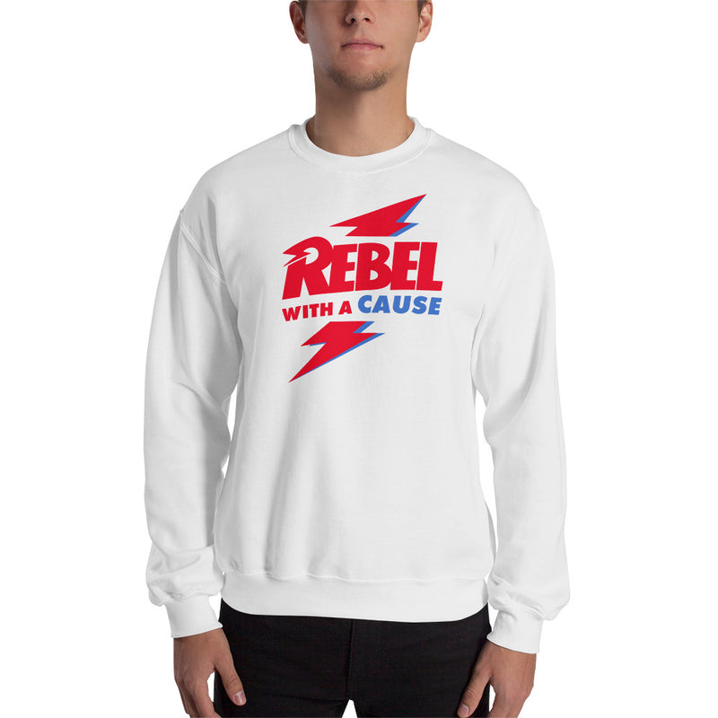 Load image into Gallery viewer, Rebel With A Cause Lightning Unisex Sweatshirt